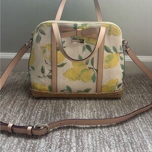 🍋 Kate Spade Lemon Print Satchel 🍋